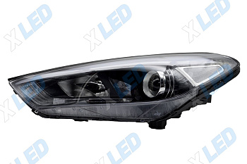 Фара Hyundai Tucson III (2015-2018) линза галоген (левая)