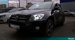 Замена линз на Би-ксеноновые Hella 3 | Toyota Rav4