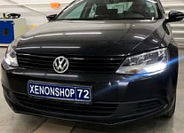 Volkswagen Jetta - Замена линз на светодиодные
