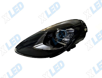Фара LED Porsche Cayenne 958.1 (2011-2014) ксенон, линза, с блоком управления (левая)