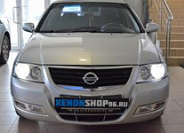 Установка би-ксеноновых линз на Almera Classic