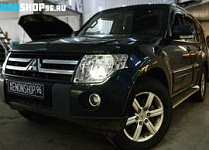 Замена линз на Би-ксеноновые Hella 3 | Mitsubishi Pajero 4