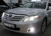 Замена линз на Би-диодные Luma BI-LED I5+ / Toyota Camry XV40 2009г
