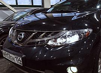 Nissan Murano z51 — замена галогена на bi-led