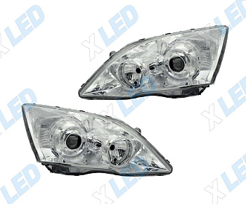 Комплект фар Honda CR-V (2007-2012) с bi-led линзами Х6 X-LED
