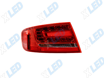 Фонарь задний Audi A4 B8 (2007-2012) в крыло (галоген+LED) левый