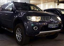 Замена линз на Би-ксеноновые Hella 3 | Mitsubishi Pajero Sport 2010 год