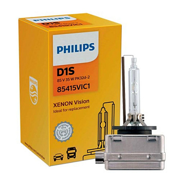 Ксеноновая лампа D1S Philips Vision 85415VIC1 (4500K)