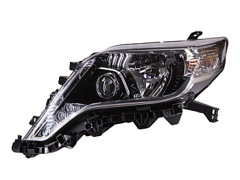 Фара Toyota Land Cruiser Prado 150 рестайлинг 1 (2013-2017) №1 LED с электрокорректором (левая)