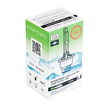 Ксеноновая лампа D2S Interpower Ultra Vision (6000К)