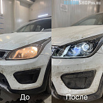 Kia Rio — улучшение света