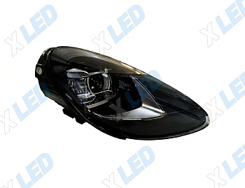 Фара LED Porsche Cayenne 958.1 (2011-2014) ксенон, линза, с блоком управления (правая)
