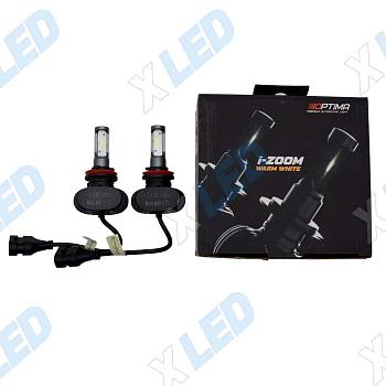Комплект светодиодных ламп H11 Optima LED i-ZOOM Warm White 9-32v