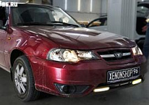 Замена штатных линз на Daewoo Nexia 2012 года