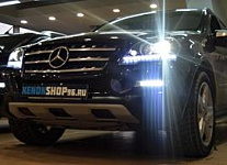 Замена линз Mercedes ML 2010 Hella3R+