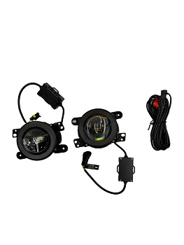 Комплект би-лед (Bi-Led) линз X-LED в противотуманные фары Ford, Lada, Mazda, Mitsubishi