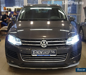 Би-ксеноновые линзы HELLA 3 / Volkswagen Touareg 2011 год