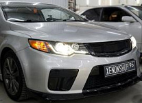 Замена линз на Би-галоген HELLA H7 |  Kia Cerato Coupe 2011 год