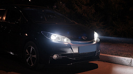 Toyota Wish - Установка BI-LED линз!