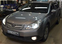 Установка/Замена на Би-ксеноновые линзы Hella 3/Subaru Outback 2010 год