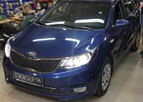 Замена на Би-ксеноновые линзы KOITO Q5 H4 3/Kia Rio 2015 год