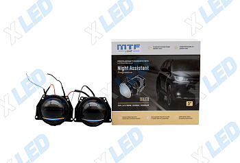 Комплект Би-лед (Bi-Led) линз MTF Light NIGHT ASSISTANT Progressive 3.0 5500K (Aozoom K3 DRAGON)