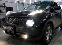 Установка Би-ксеноновых линз Hella 3/NISSAN Juke YF15 2010г.