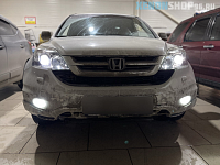 Замена би-ксеноновых линз Hella 5R Honda CR-V 2011
