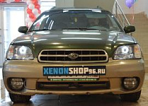 Установка би-ксеноновых линз в Subaru Outback 1998 год