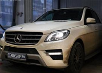 Замена линз на Би-ксеноновые Hella 3 | Mercedes ML