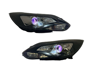 Комплект фар Ford Focus 3 (2012) с bi-led линзами ХV3 pro X-LED