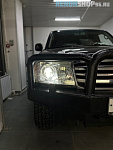 Toyota Land Cruiser 100 - установка линз