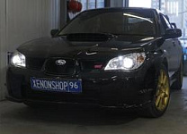 Subaru Impreza WRX STI рестайлинг 2007г. - Замена линз на Би-ксеноновые Hella 3.