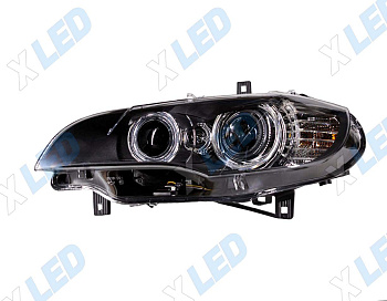 Фара BMW X5 E70 (2006-2013) линза ксенон (левая)