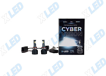 Комплект светодиодных ламп HIR2 Cyber Vision X-LED 12-24v