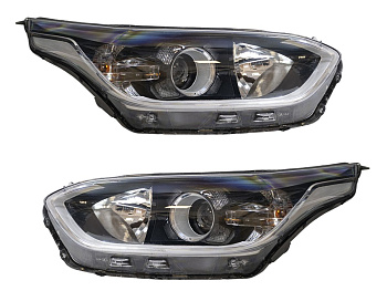 Комплект фар KIA Ceed (2018-2021) с bi-led линзами Х6 X-LED