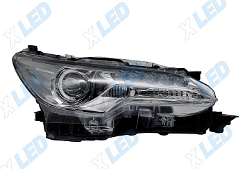 Фара Toyota Fortuner II (2015-2020) LED White (правая) 