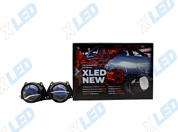 Комплект би-лед (Bi-Led) линз X-LED X8 New Edison 3.0 6000К