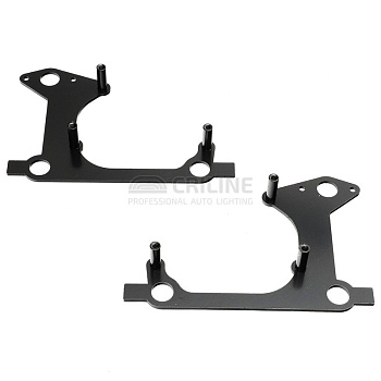 Переходные рамки Audi Q5 II (FY) рестайл (2020-2022) LowBeam H3R/5R