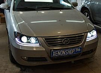 Замена линз на Hella 3R+ и установка ангельских глазок