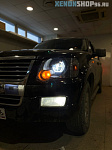 Ford Explorer- Замена рефлекторных линз на bi-led