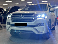 TOYOTA LAND CRUISER 200 - Замена линз на Квадро BI-LED