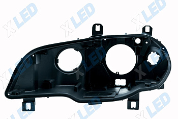 Корпус фары BMW X5 E70 (2006-2010) (левый)