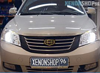 Установка Би-ксеноновых линз HELLA 3/Geely Emgrand
