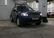 Land Rover Freelander II 2007 г./Замена линз на Би-ксеноновые HELLA 3/Замена стекол фар на новые/