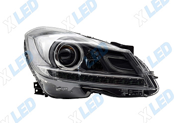 Фара Mercedes C-class W204 (2011-2014) линза ксенон, с электрокорректором (правая)