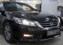 Установка Би-сеноновых линз Hella 3/ Honda IX 2013 г.
