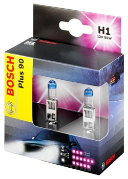 Галогенные лампы BOSCH H1 Gigalight Plus 90
