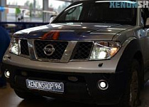 Установка Би-ксеноновых линз HELLA 3 | Nissan Pathfinder R51