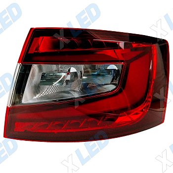 Фонарь задний Skoda Octavia А7 (2017-2019) LED (правый)